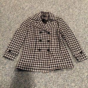 NY&CO Houndstooth Wool Jacket